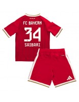 Bayern Munich Ismael Saibari #34 Domácí dres pro děti 2026-27 Krátký Rukáv (+ trenýrky)